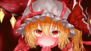 东方Project 芙兰朵露 被触手彻底侵犯完全版 疯狂触手中出恶堕