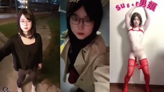好想尝一尝伪娘瑜伽裤里的棒棒糖啊  #sugar糖糖小妖